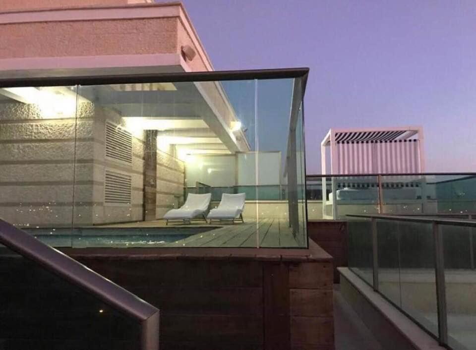 דירות אילת Exclusive Top Luxury Penthouse Near The Sea With Privat Roof-Pool מראה חיצוני תמונה