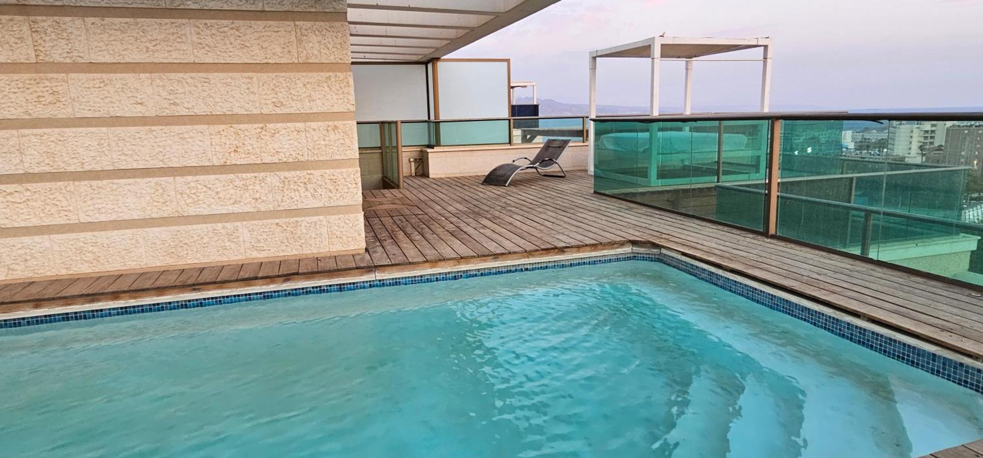 דירות אילת Exclusive Top Luxury Penthouse Near The Sea With Privat Roof-Pool מראה חיצוני תמונה
