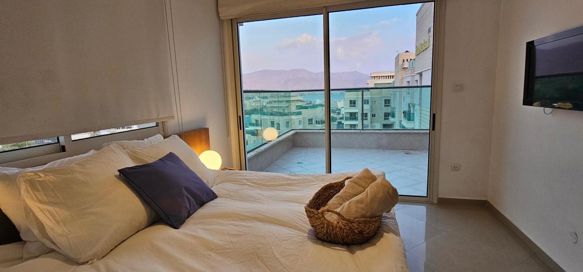 דירות אילת Exclusive Top Luxury Penthouse Near The Sea With Privat Roof-Pool מראה חיצוני תמונה