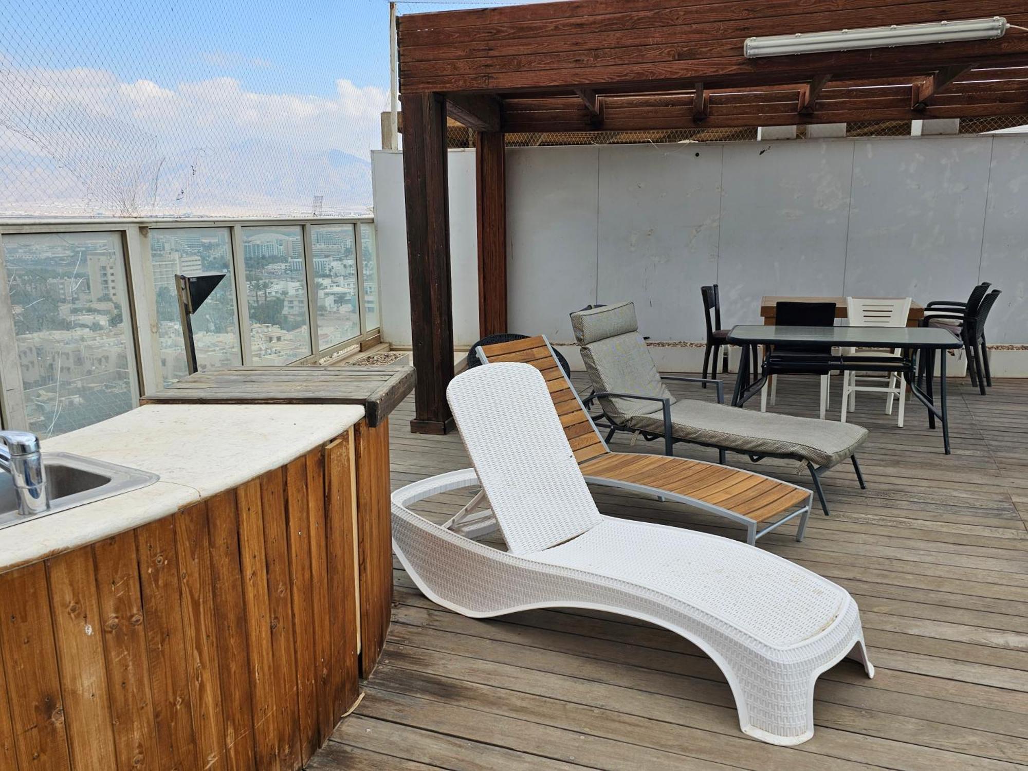 דירות אילת Exclusive Top Luxury Penthouse Near The Sea With Privat Roof-Pool מראה חיצוני תמונה